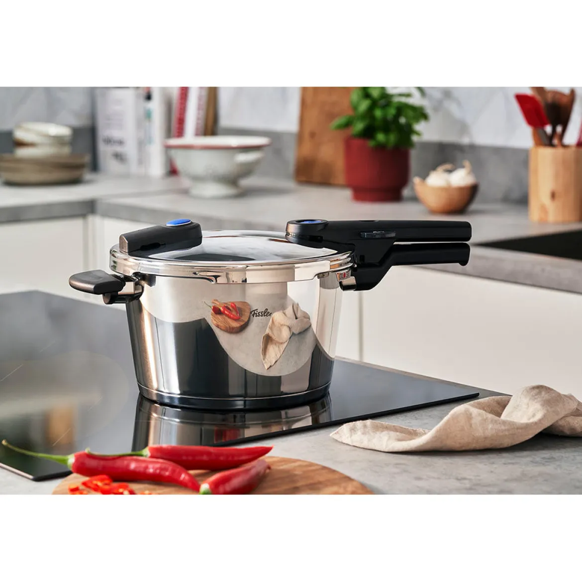 Olla a presión Vitaquick® Premium (de 2,5 a 6L) Fissler