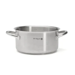 Olla baja de acero inoxidable Prim Appety de De Buyer