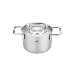 Olla con tapa de acero inoxidable Pure Fissler
