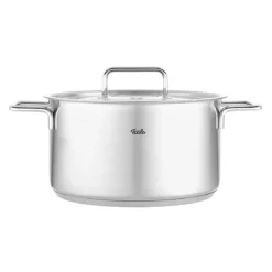 Olla con tapa de acero inoxidable Pure Fissler