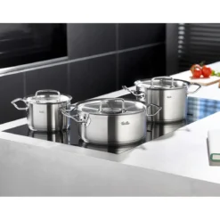 Olla de acero inoxidable con tapa Original-Profi Collection® Fissler