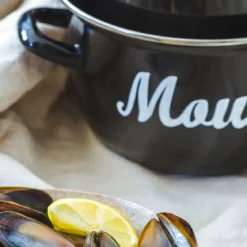 Olla esmaltada para mejillones KitchenCraft