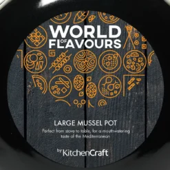 Olla esmaltada para mejillones KitchenCraft