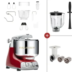 ¡Pack promoción! Amasadora Ankarsrum + Accesorios batidora de vaso y cortador de verduras