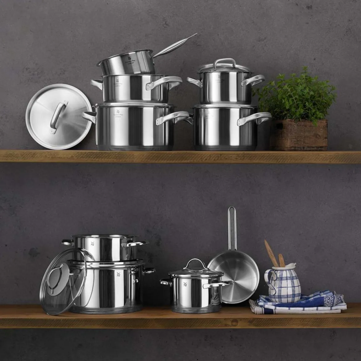 ¡PACK PROMOCIÓN! Batería 5 y 6 piezas: Provence Plus + Sartén Inox Favorit WMF