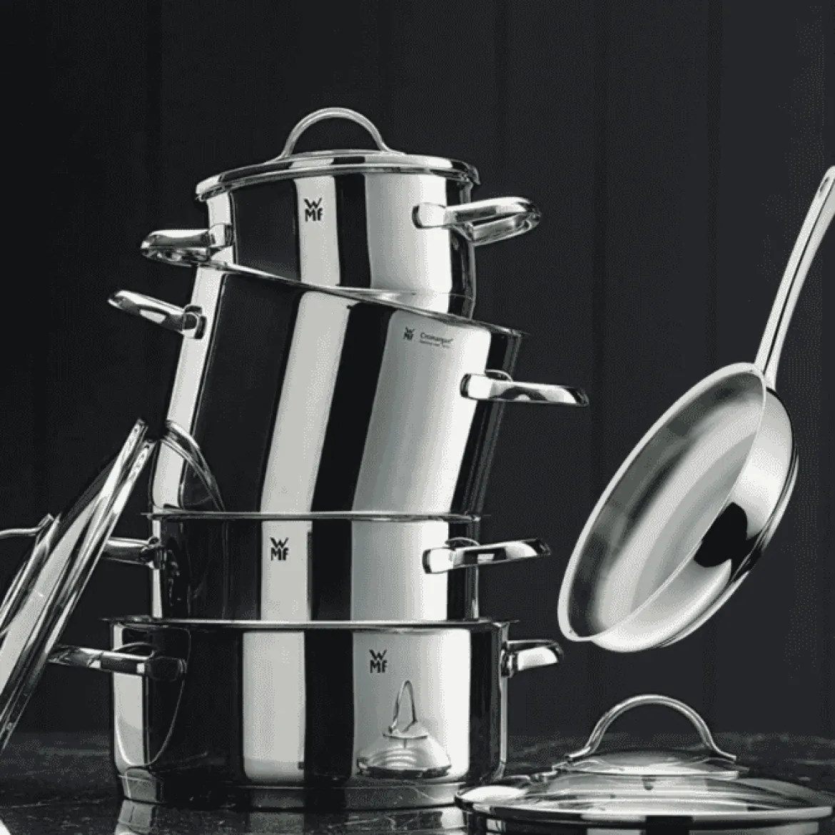 ¡PACK PROMOCIÓN! Batería 5 y 6 piezas: Provence Plus + Sartén Inox Favorit WMF