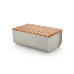 Panera de acero inoxidable y resina Mattina Alessi