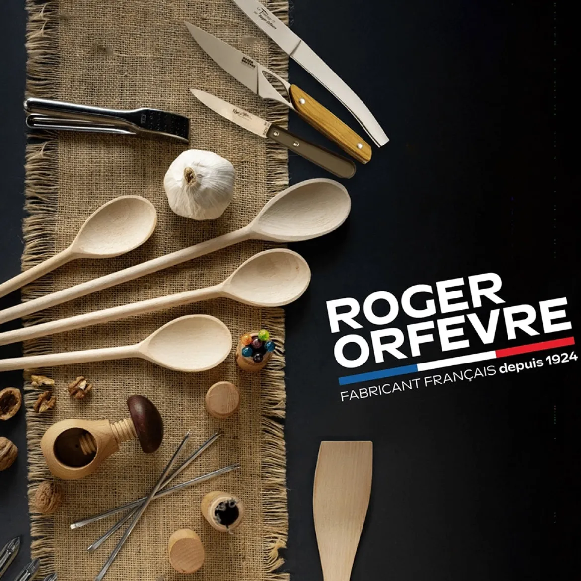 Panera inox oval Vintage de Roger Orfevre