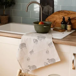 Paño de cocina de lino Scenic Selbrae