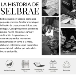 Paño de cocina de lino Selbrae