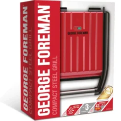 Parrilla Eléctrica Grill Compact George Foreman de Russell Hobbs