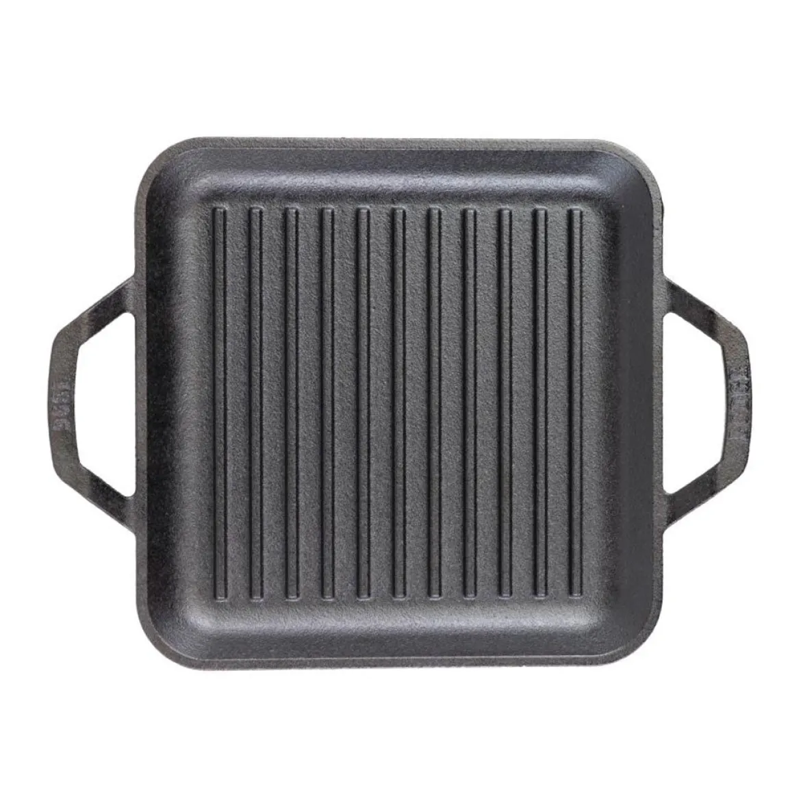 Plancha grill cuadrada con asas 28cm Chef Collection Lodge