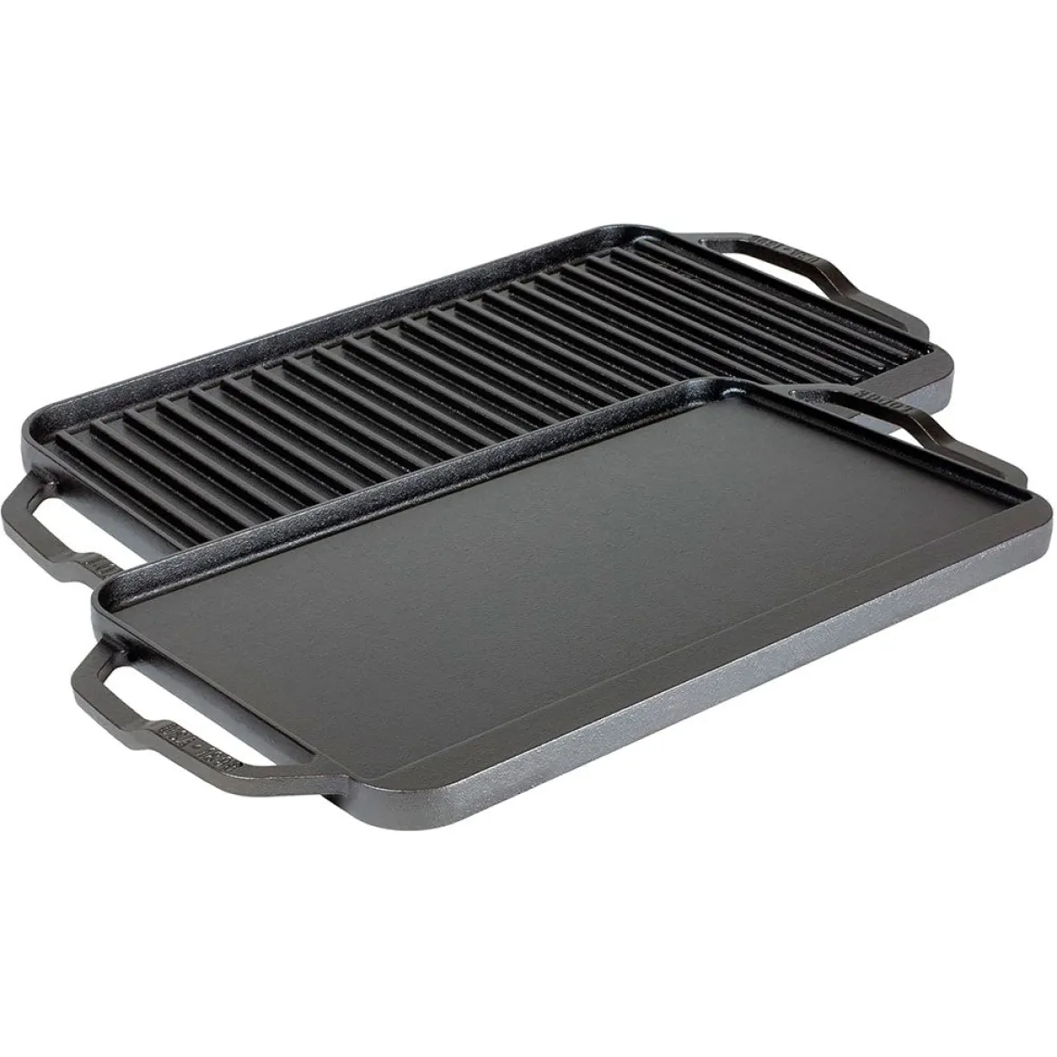 Plancha grill XXL reversible de hierro Chef Lodge