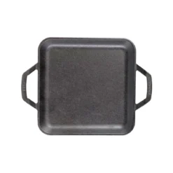 Plancha lisa cuadrada con asas 28cm Chef Collection Lodge