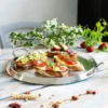 Plancha redonda lisa de acero inoxidable Cristel