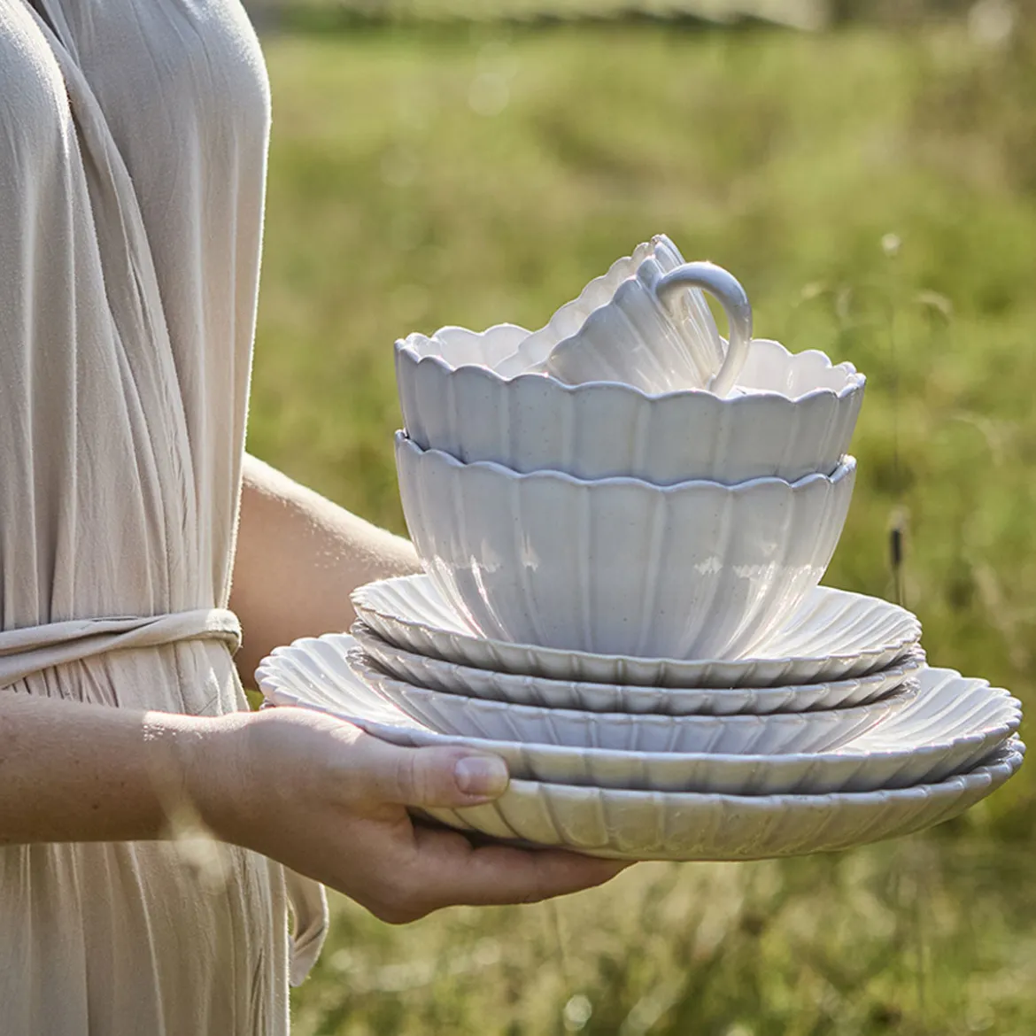 Plato cerámico Hulda Affari of Sweden