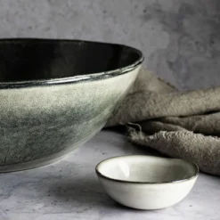 Plato de cena de gres Organic Collection