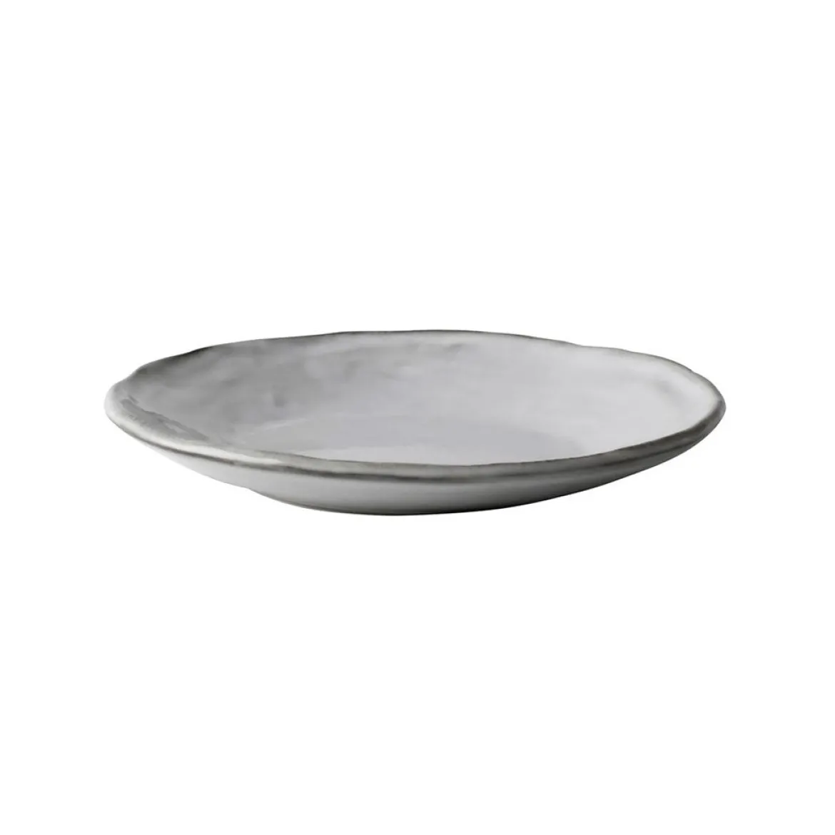 Plato de postre de gres Organic Collection