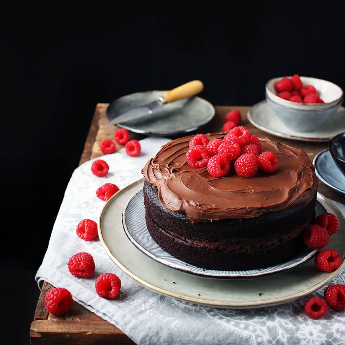 Plato de postre de gres Organic Collection