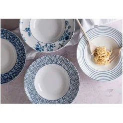 Plato para pasta y arroces Blueprint de Laura Ashley