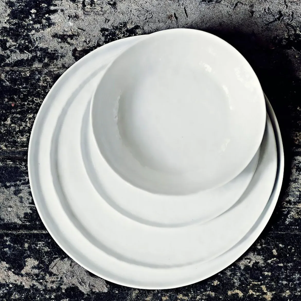 Platos de porcelana Bianca de Olsson & Jensen