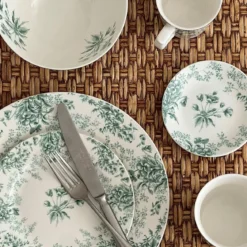 Platos de porcelana Bloemen Laura Ashley