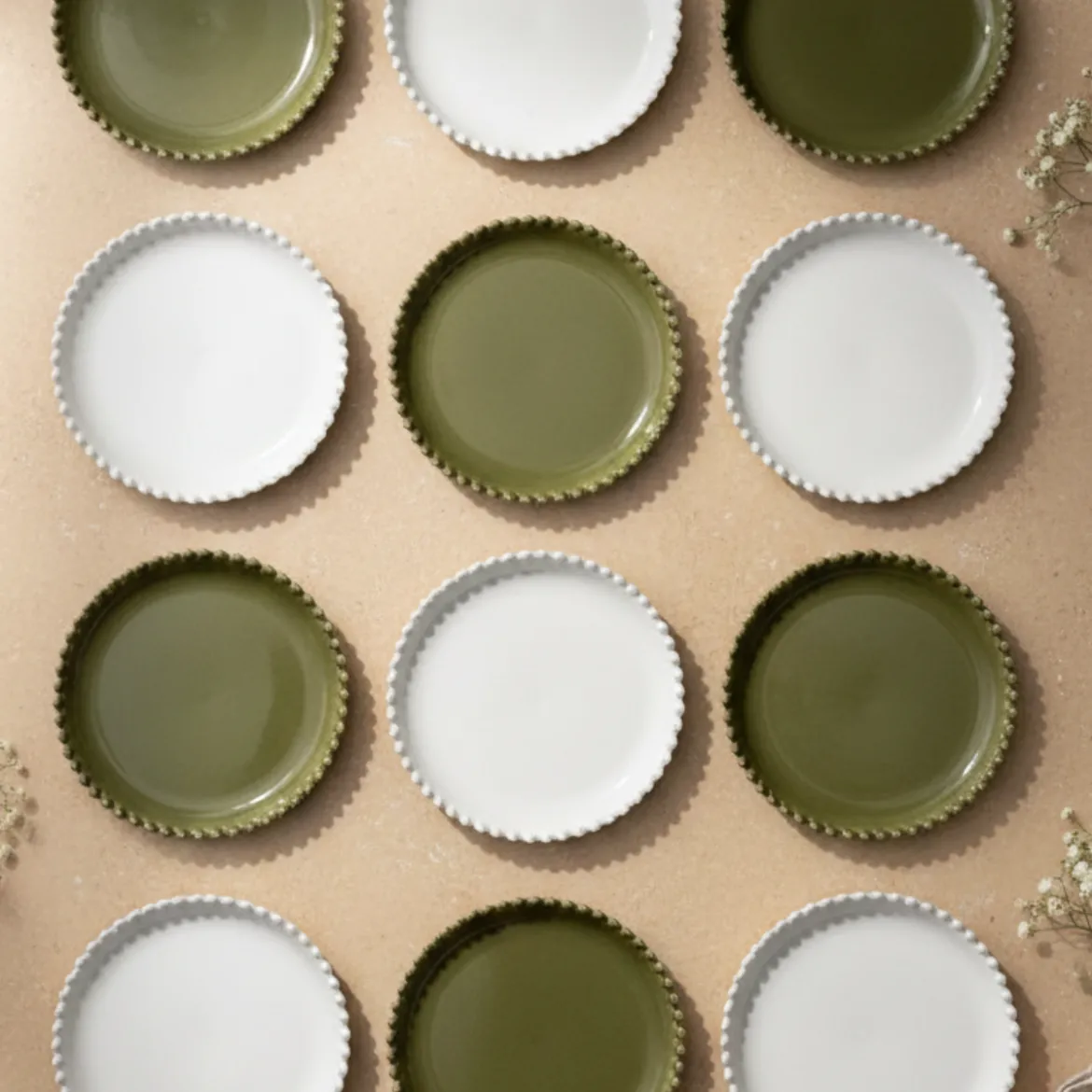 Platos de porcelana Eden Olsson & Jensen