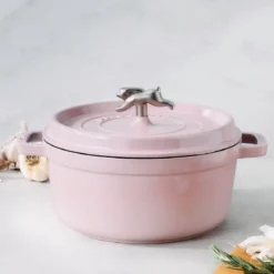 Pomo de acero inoxidable para cocotte Staub