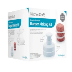 Prensa para hamburgesas con 100 discos BlueCard KitchenCraft