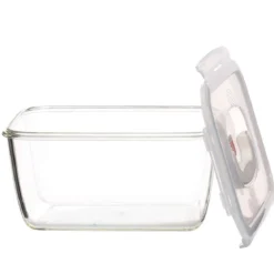 Recipientes de cristal rectangular con tapa Lock&Lock