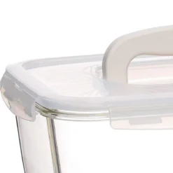 Recipientes de cristal rectangular con tapa Lock&Lock
