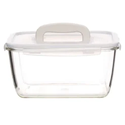 Recipientes de cristal rectangular con tapa Lock&Lock