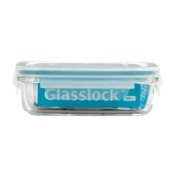 Recipientes herméticos de cristal rectangulares Glasslock