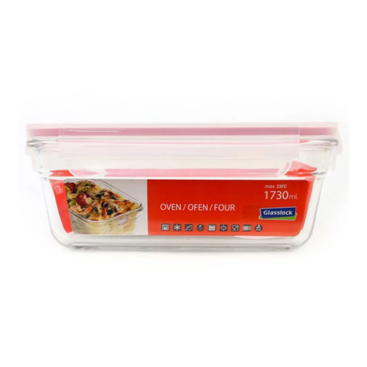 Recipientes herméticos de cristal aptos para horno Glasslock