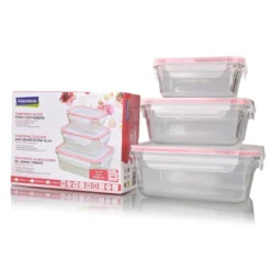 Recipientes herméticos de cristal aptos para horno Glasslock
