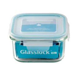 Recipientes herméticos de cristal cuadrados Glasslock