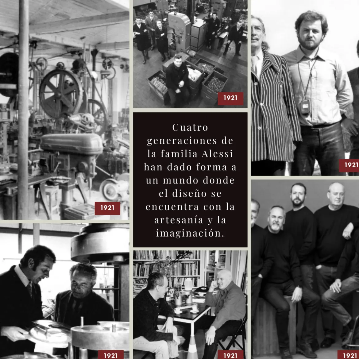 Salero de acero y plástico Alessi