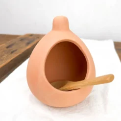 Salero de cocina de terracota Dexam