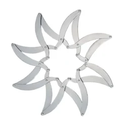 Salvamanteles extensible de acero inoxidable ¡Augh! Alessi
