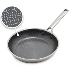 Sartén cerámica de acero inoxidable tricapa con fondo de nido de abeja Apex GreenPan