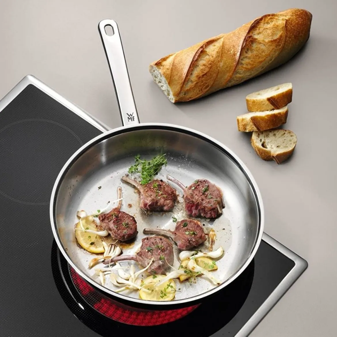 Sartén de acero inoxidable Profi de WMF