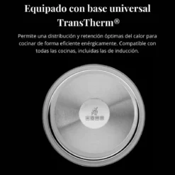 Sartén de acero inoxidable (sin mango) Click & Serve WMF