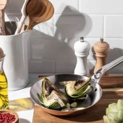 Sartén de cobre Inocuivre con mango de inox De Buyer