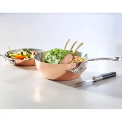 Sartén de cobre Inocuivre con mango de inox De Buyer
