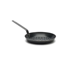 Sartén de hierro De Buyer para asar castañas 28cm