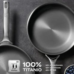 Sartén de titanio The One Titanium Bra