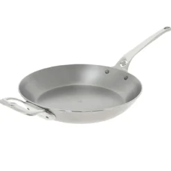Sartén hierro Mineral B con mango acero inoxidable De Buyer