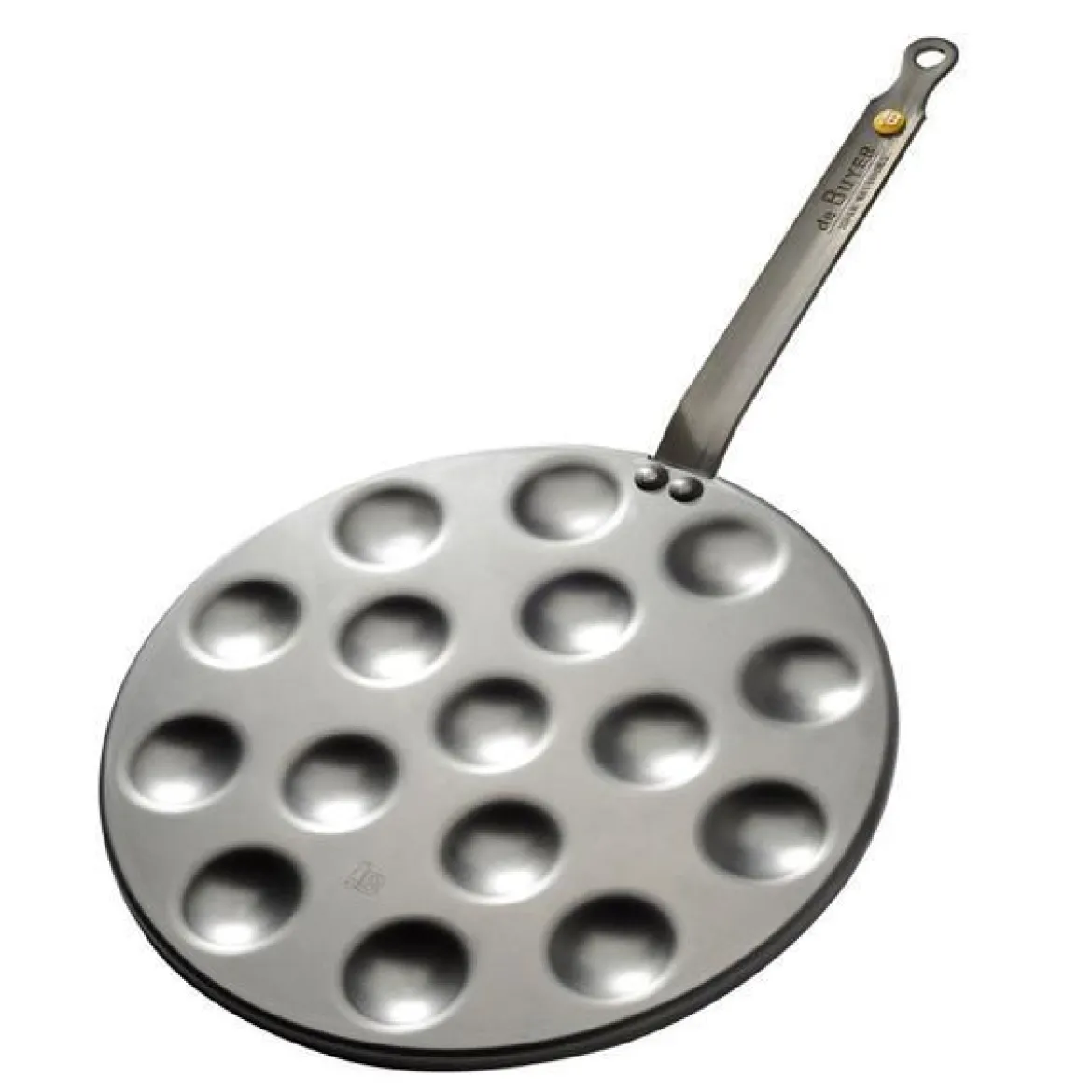 Sartén para 16 blinis hierro Mineral B De Buyer