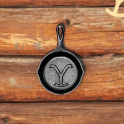Sartén skillet mini de hierro fundido 12 cm Yellowstone Lodge