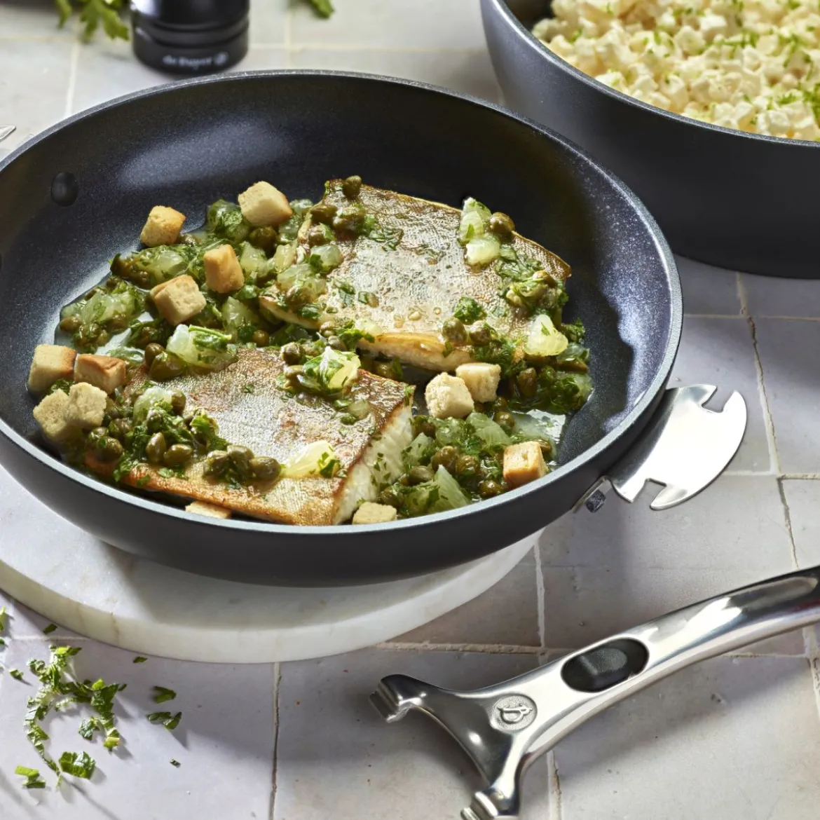 Sauté bombeada cerámica Ceranoa Loqy De Buyer